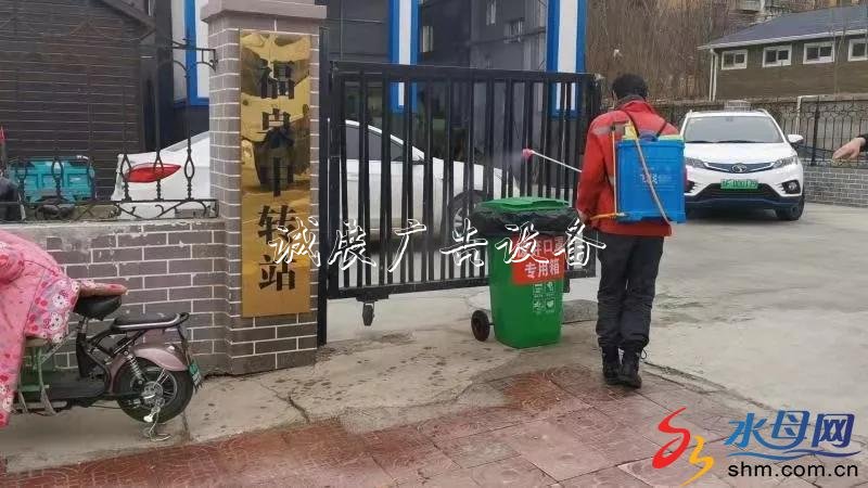 招远市区设置50个垃圾分类亭废弃口罩专用垃圾箱